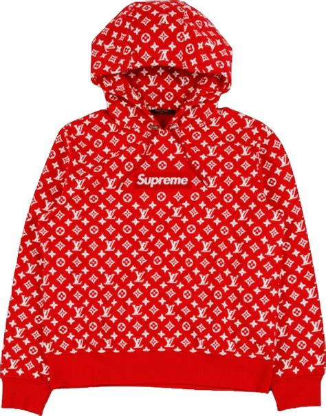 supreme x louis vuitton box logo hoodie|supreme louis vuitton pullover.